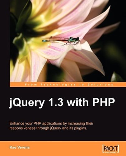 Jquery 1.3 with PHP by Kae Verens: New
