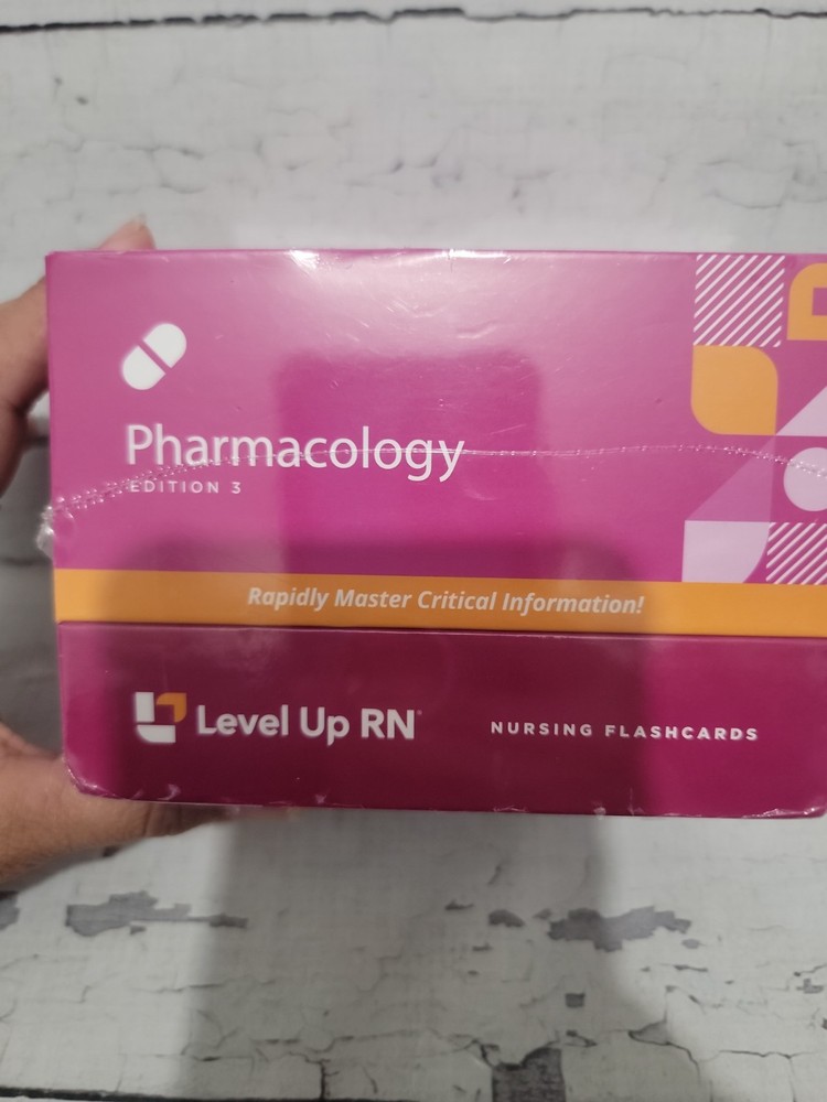 Level Up RN Pharmacology Nursing Flashcards Edition 3 Flashcards