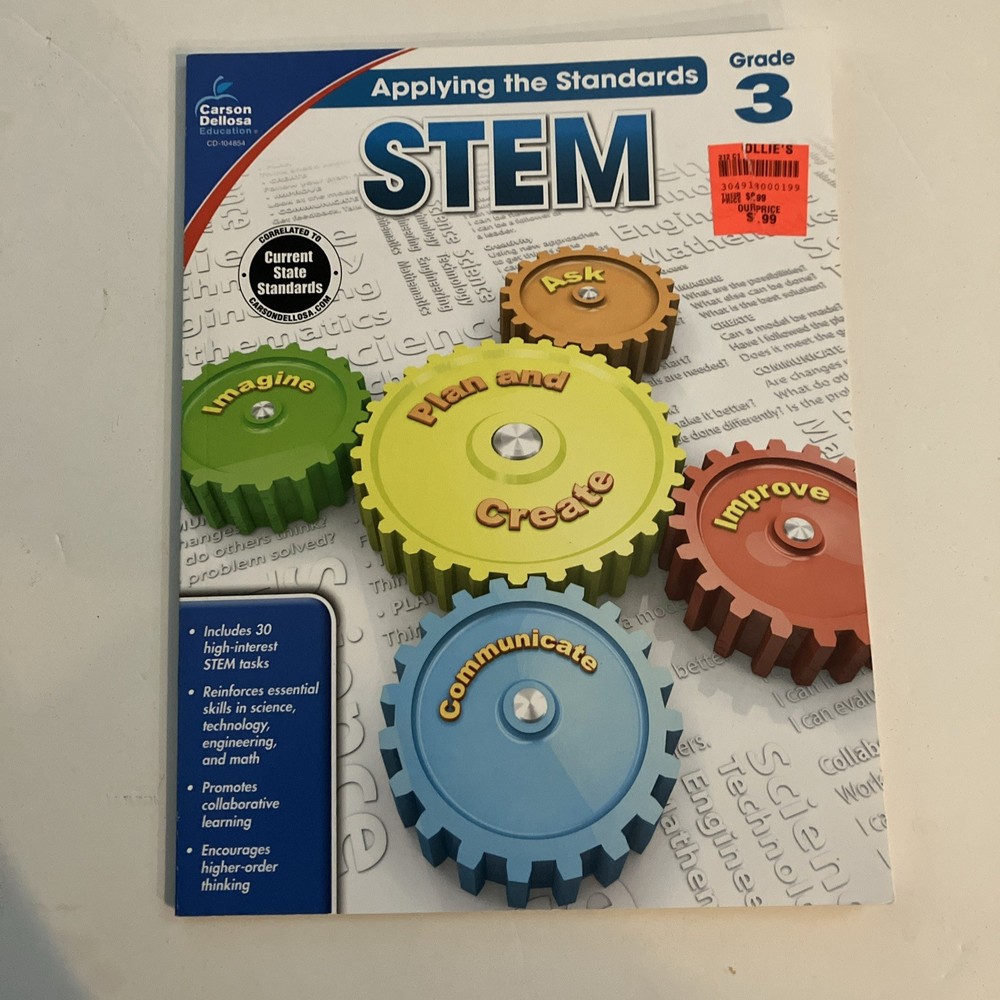 Applying the Standards Ser.: STEM, Grade 3 by Christine Schwab (2015, Trade…