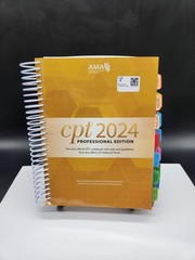 CPT 2024 Professional Edition AMA Medical Coding Spiral-Bound Reference