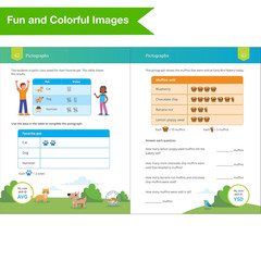The IXL Ultimate 3Rd Grade Math Workbook, Activity Book for Kids Ages 8-9 Coveri