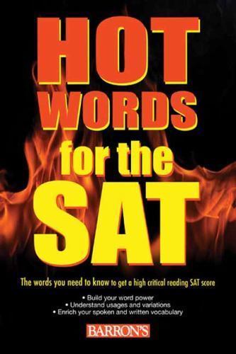 Hot Words for the SAT – paperback, 9781438002200, Linda Carnevale MA