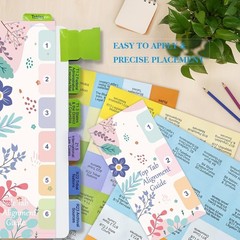 Index Tabs for the Bluebook 22Nd Edition, Complete Book Tabs Set with Blanks, Bo