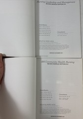 Set of 9 ATI Nursing/RN Content Mastery Series Review Module Books *NICE & CLEAN