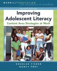 Improving Adolescent Literacy: – Paperback, by Fisher Douglas B.; – Very Good q