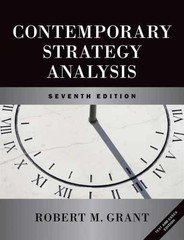 Contemporary Strategy Analysis and – Paperback, by Grant Robert M. – Acceptable