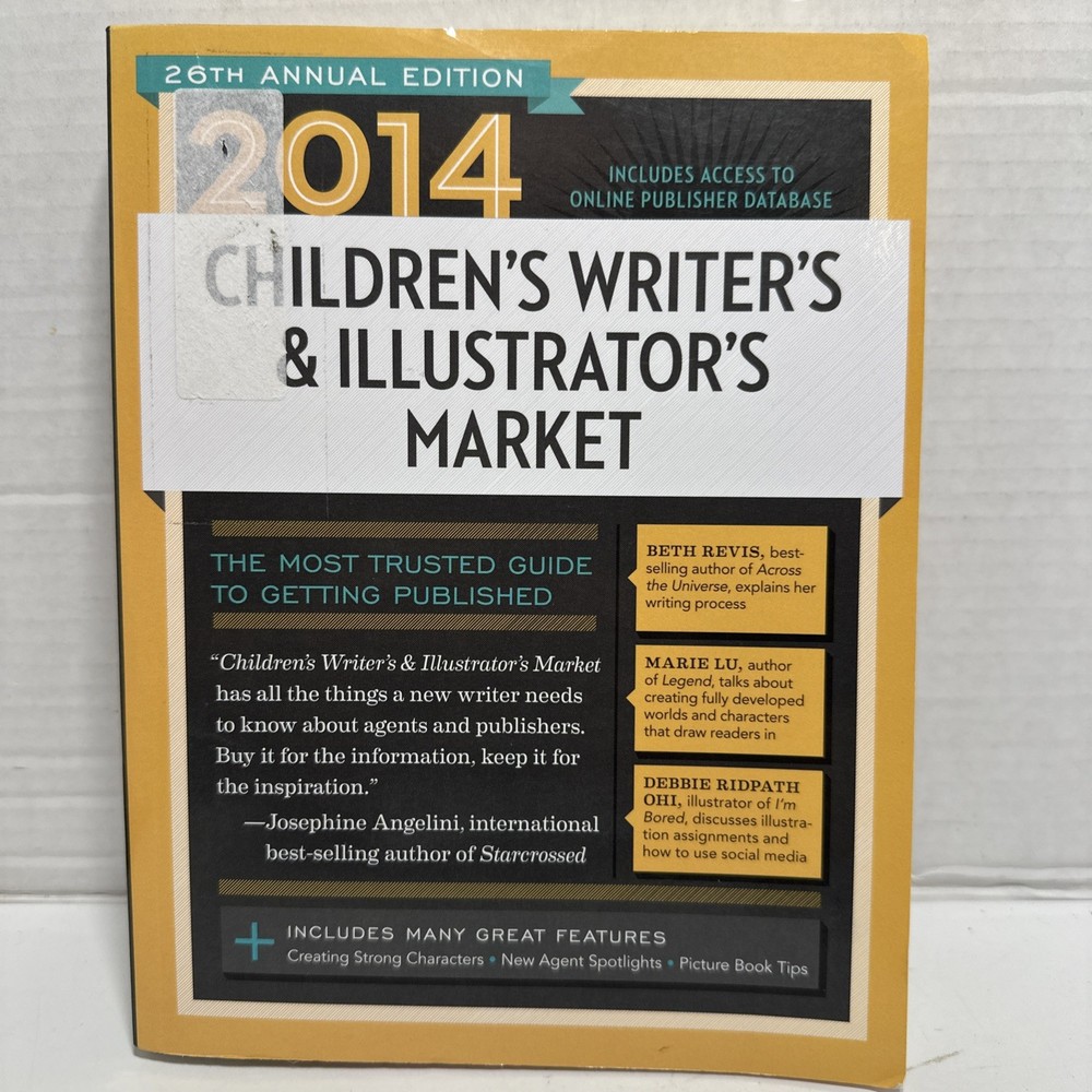 2014 Children’s Writer’s and Illustrator’s Market Paperback Chuck Ex Liberia PB