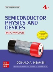 Semiconductor Physics and Devices Basic Principles 4th Editon By Donald A Neamen