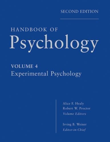 Handbook of Psychology : Experimental Psychology, Hardcover by Healy, Alice F…
