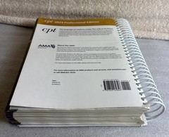 CPT 2024 Professional Edition AMA Medical Coding Spiral-Bound Reference