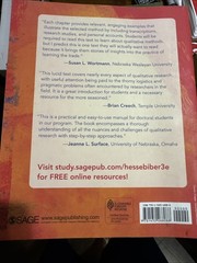 The Practice of Qualitative Research: Engaging Students in the Research – GOOD