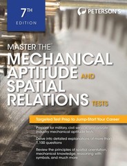 Master The Mechanical Aptitude and Spatial Relations Test (Peterson’s Master…