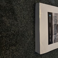 Pearson Psychology From Inquiry to Understanding Fourth Edition Rental Edition