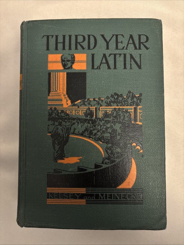 Third Year Latin 1933 Textbook