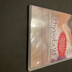 PhysioEx 9.1: Laboratory Simulations in Physiology CD NEW Sealed