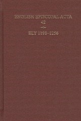 Nicholas Karn Ely, 1198-1256 (Hardback) English Episcopal Acta (UK IMPORT)