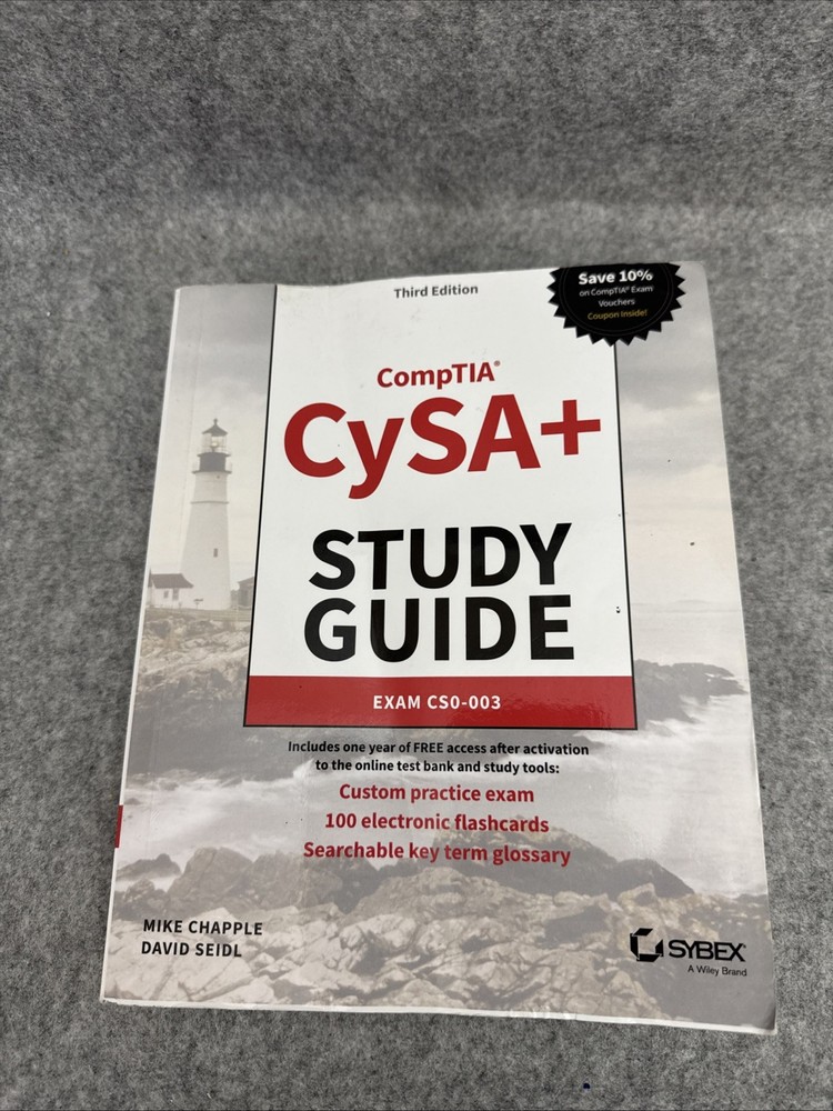 Sybex Study Guide Ser.: CompTIA CySA+ Study Guide : Exam CS0-003 by Mike Chapple