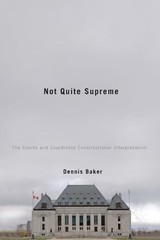 Not Quite Supreme: The Courts and Coordinate Constitutional Interpretation -…