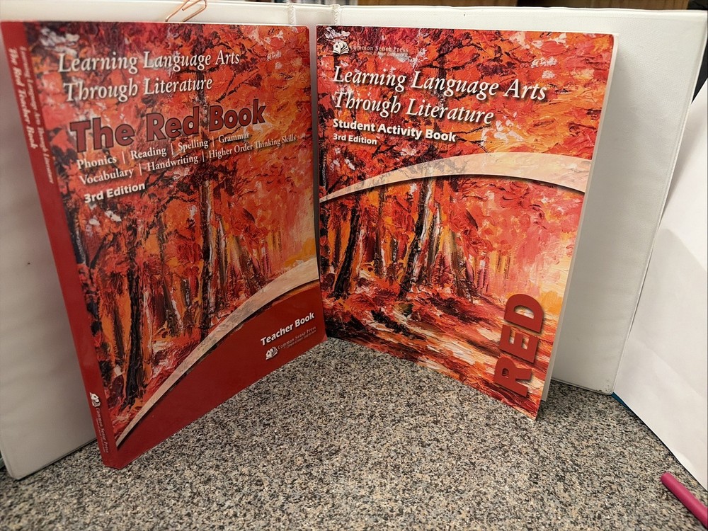 Learning Language Arts Through Literature: The Red Book, 3rd Ed. (set of 2)
