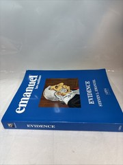 Emanuel Law Outlines: Evidence Steven L. Emanuel