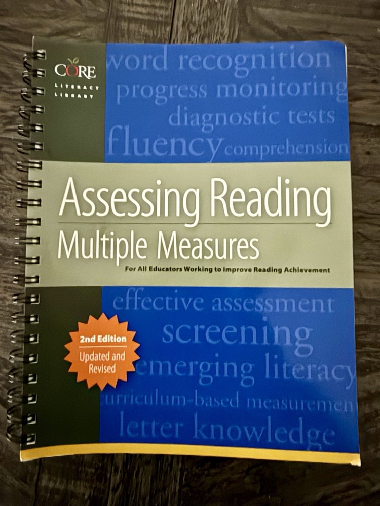 Assessing Reading Multiple Measures, 2nd Edition Spiral-bound EX