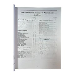 Math Mammoth Grade 7 Answer Keys~Light Blue Series~by Maria Miller 9/2020~K1 06