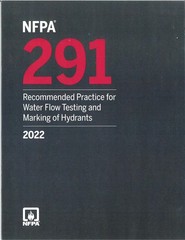 NFPA 291 Recommended Practice for Water Flow Testing and Marking 2022 PB