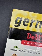 German Demystified Self-Teaching Guide Ed Swick Paperback 2007