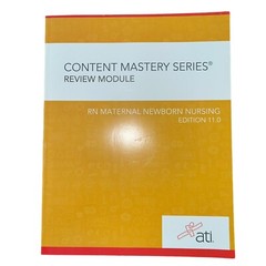 ATI Content Mastery Series Review Modules 2019 Set 9 Books Study Test RN Nursing