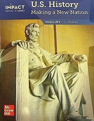 US History: Making a New Nation (Inquiry Journal) – Paperback – VERY GOOD