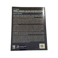 Mergers Acquisitions Restructuring Textbook 10th Ed Paper Back