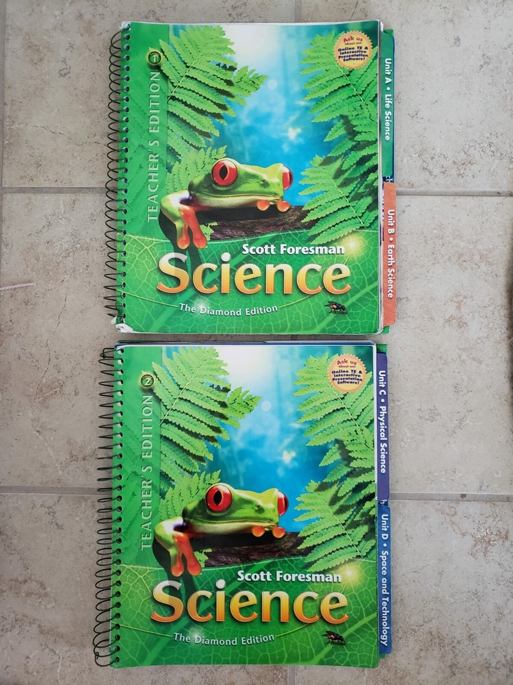 Scott Foresman Science Diamond Edition Teacher’s Manual Grade 2 Volumes 1 & 2