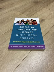 Assessing Language and Literacy with Bilingual Students – VERY GOOD CONDITION