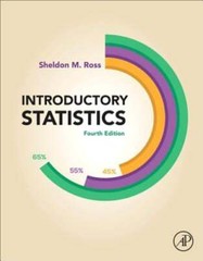 Introductory Statistics by Sheldon M. Ross: New