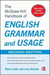 McGraw-Hill Handbook of English Grammar a- 9780071799904, Mark Lester, paperback
