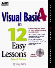 Visual Basic 4 in 12 Easy Lessons Greg M. Perry Paperback Used – Good