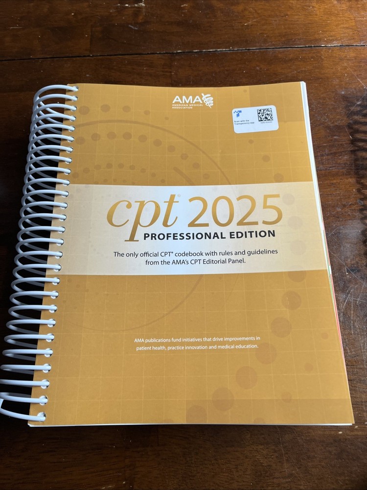 AMA CPT 2025 Professional Edition Spiral Bound