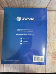 UWorld MCAT Prep Book Bundle 26-27 2nd Edition BioChemistry, Physics 4-Book Set