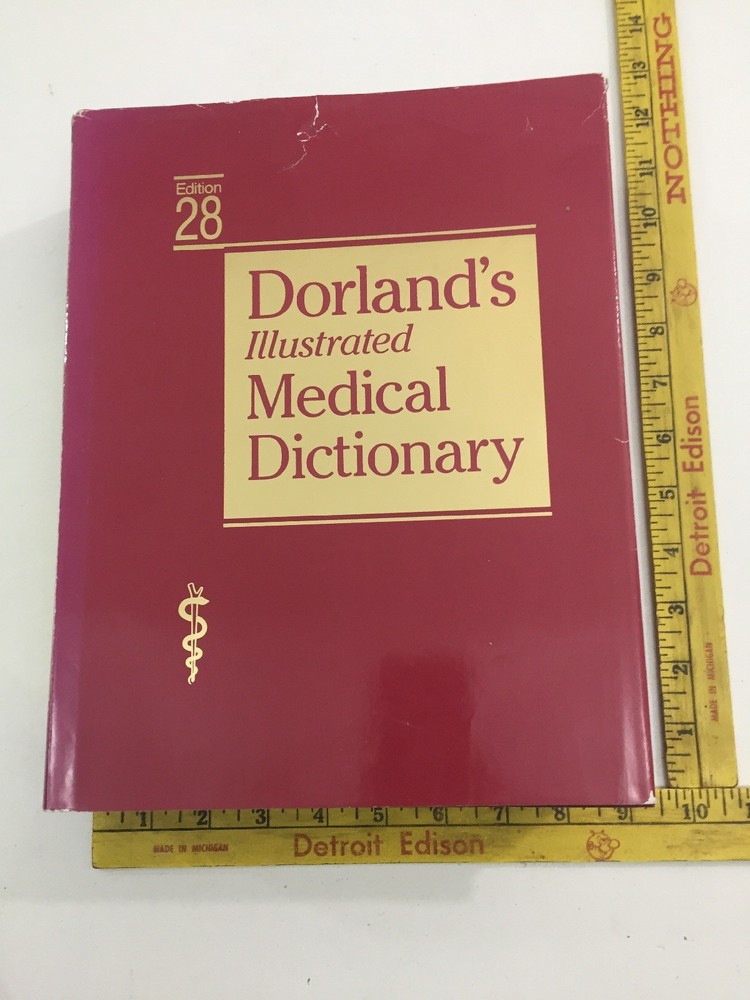 Dorland’s Illustrated Medical Dictionary – Newman Dorland (1994, Hardcover, DJ)