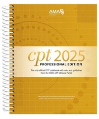 CPT 2025 American Medical Association spiral_bound Very Good