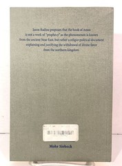 Book of Amos in Emergent Judah by Jason Radine 2010 Softcover Mohr Siebeck