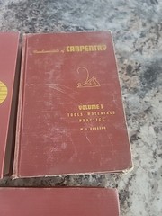 Masonry Simplified Fundamentals Of Carpentry How To Plan A House Ats Hc Book Lot