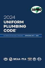 2024 Uniform Plumbing Code with Tabs IAPMO/ANSI (Paperback)
