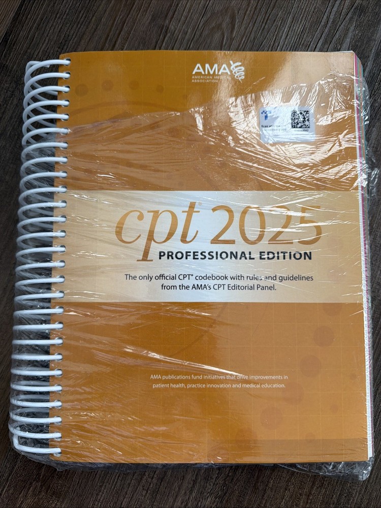 CPT Professional 2025 by American Medical Association (2024, Spiral)
