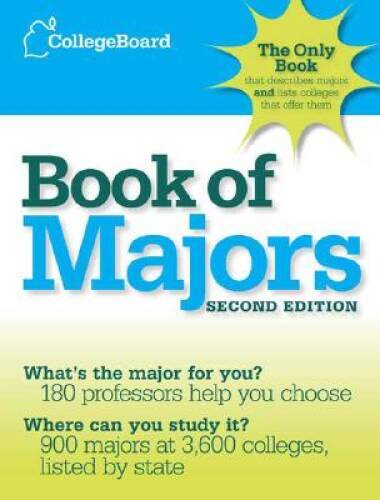 The College Board Book of Majors: 2nd Edition – Paperback – GOOD