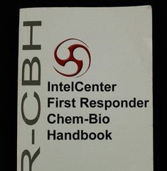 IntelCenter First Responder Chem-Bio Handbook (FR-CBH) MP7 White 204 Pages