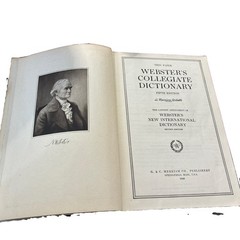Websters Collegiate Dictionary 5th Edition (Thin Paper)