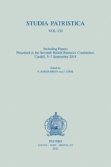 Studia Patristica CII : Including Papers Presented at the Seventh British Pat…