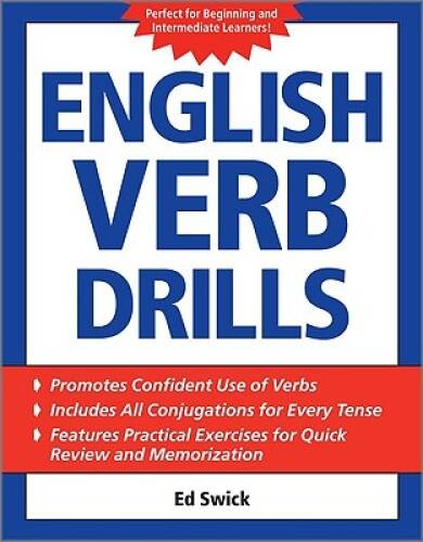 English Verb Drills (NTC Foreign Language) – Paperback By Swick, Ed – ACCEPTABLE