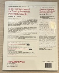 Skills Training Manual Borderline Personality Disorder Marsha Linehan Guilford